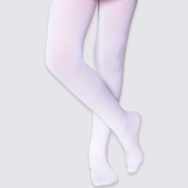 Meia-calça Infantil Fio 40 Opaca Lupo Bco.Ant