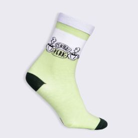 Meia Friends Cano Longo Bandup - Verde 37/42
