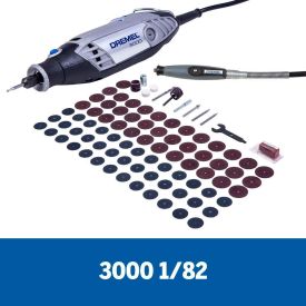 Micro Retífica 3000 Versátil com 82 Acessórios Dremel