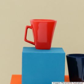 Caneca Mini Quartier Oxford 220Ml - Vermelho 202C