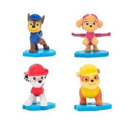 Kit 4 Mini Figuras Patrulha Canina Sunny Brinquedos - 4 Unidades