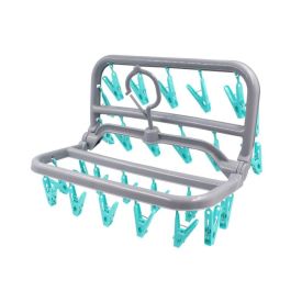 Mini Varal Quadrado Com 26 Prendedores Havan Casa - Cinza