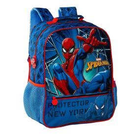 Mochila de Costas Infantil Homem Aranha Xeryus - Azul