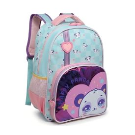 Mochila de Costas Infantil Panda Tututti - Verde Água