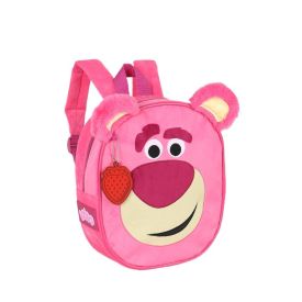Mochila de Costas Infantil Pelúcia Lotso Luxcel - Rosa