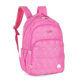 Mochila De Costas Juvenil Matelassê Barbie Luxcel - Sortido