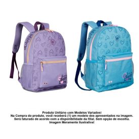 Mochila de Costas Juvenil Self Love Clio Style - Sortido