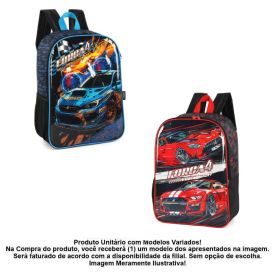 Mochila Infantil Força 4 Luxcel - Sortido