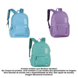 Mochila de Costas Juvenil Ilhós Clio Style - Sortido