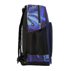 Mochila Juvenil De Costas Marinho Sol Mormaii - Azul e Preto