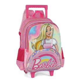 Mochila de Rodinhas Infantil Barbie Luxcel  - Sortido