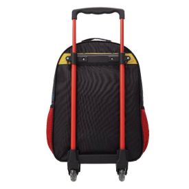 Mochila Com Rodinhas Homem Aranha Preta Xeryus - 13340