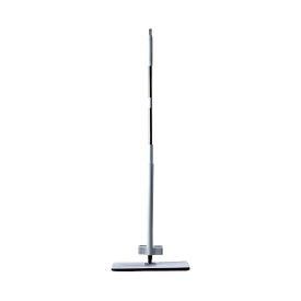 Mop Flat Com Cabo Ajustável E Esfregão Havan Casa 129Cm - Branco e Prateado
