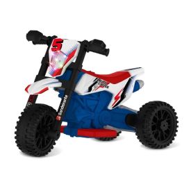 Moto Cross Elétrica 6V Azul Brinquedos Bandeirante - 2961