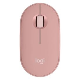 Mouse Logitech M350s Sem Fio Rosa