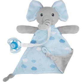 Naninha Animais Na Caixinha Buba - Elefante Azul 