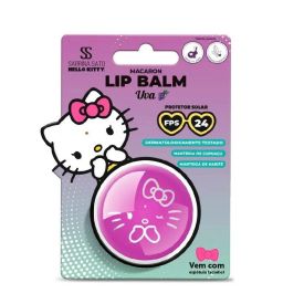 Lip Balm Macaron Fps 24 Hello Kitty Sabrina Sato - Uva