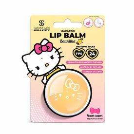 Lip Balm Macaron Fps 24 Hello Kitty Sabrina Sato - Baunilha