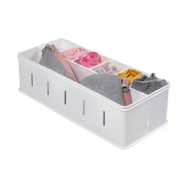 Organizador Encaixa 6 Divisórias Pequeno Plasúill - Branco