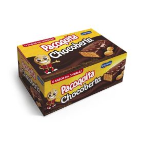 Paçoquita Coberta Com Chocolate Santa Helena - 144g