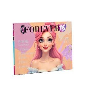 Paleta De Maquiagem Infantil Forever 16 Glow Polibrinq - MK85