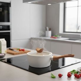 Panela com Tampa Elegance de Indução Havan Casa - Baunilha