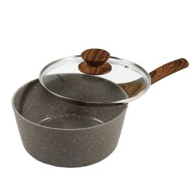 Panela De Alumínio Com Revestimento Cerâmico Cook Grafito Mimo Style 2,25L - Grafite