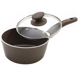 Panela De Alumínio Revestimento Cerâmico Indução Optima Havan Casa 1,6 L - Camurça