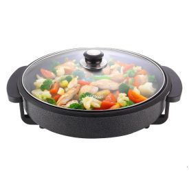 Panela Elétrica Klicke Cinza E Preto