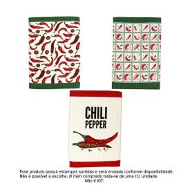 Pano de Copa 100% Algodão Felpudo Döhler 1 Pç - Pimentas