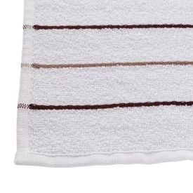 Pano de Copa Felpudo Bonjour Havan Casa - Listras Marrom