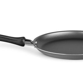 Panquequeira E Tapioqueira Cristal Superflon Mta 22Cm - GRAFITE