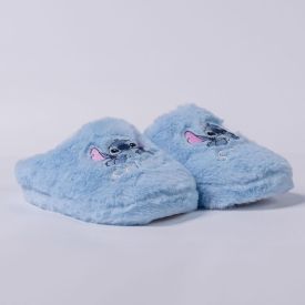 Pantufa Feminina Bordada Disney Stitch