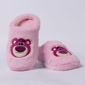Pantufa Feminina Bordada Disney Lotso