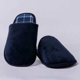 Pantufa Masculina Fechada Marc Alain Xadrez