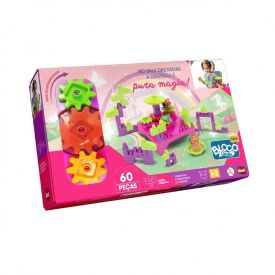 Parque Encantado Infantil Blocolândia 60 Peças Dismat - XK102
