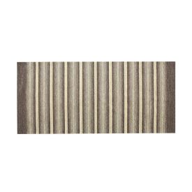 Tapete Para Quarto Ou Sala Chenile 75X160 Cm Havan Casa - Listras Bege E Marrom