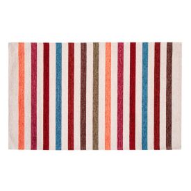 Tapete Chenile 0,75X1,6 M Havan Casa - Off White Listrado