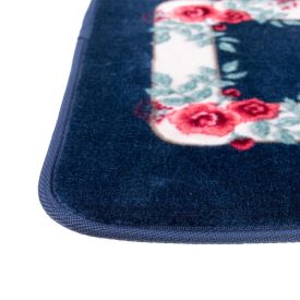 Tapete Passadeira Para Sala E Quarto Sevilha 60X180 Cm Havan Casa - Floral Azul