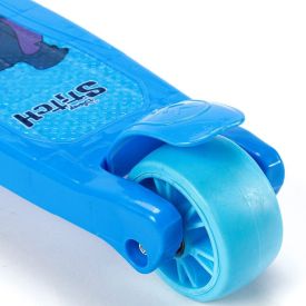 Patinete Infantil 3 Rodas Com Led Stitch Disney - DIS0369