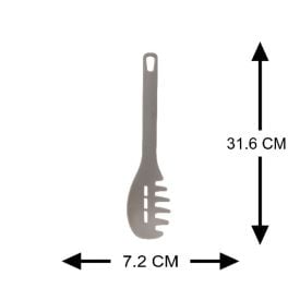 Pegador De Macarrão Nylon Havan Casa - Cinza