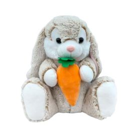 Pelúcia Coelho com Cenoura Havan Toys - HBR0934