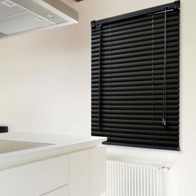 Persiana para Quarto e Sala 80Cmx1,30 m Evolux - Preto