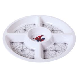 Petisqueira Melamina Personagens Disney 29Cm - Homem Aranha