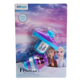 Pião Com Luz Frozen 6Cm Etitoys - YD-506