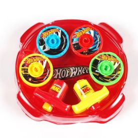 Pião Pirâmide Hot Wheels Toyng - 56330