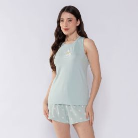 Pijama Feminino Regata Curto Camila Moretti