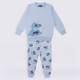 Pijama Infantil Menina 4 a 10 Anos Peletizado Disney