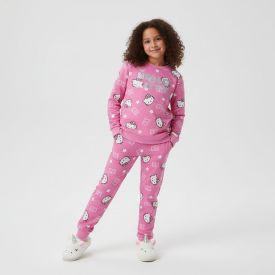 Pijama Infantil Menina 4 a 10 Anos Peletizado Sanrio