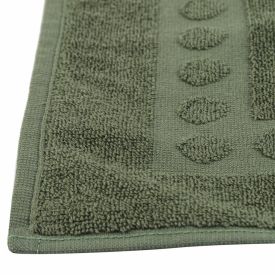 Piso Atoalhado Para Banheiro 100% Algodão Havan Casa - Verde Floresta